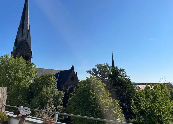 Dachterrassen Idylle Ueber Den Daechern Dresdens * Drážďany