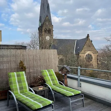 Dachterrassen Idylle Ueber Den Daechern Dresdens Appartement *